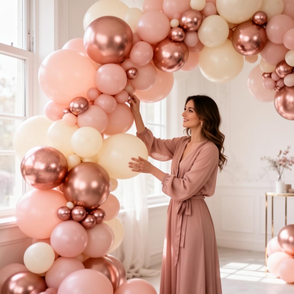 TST Balloon Studio designer at work